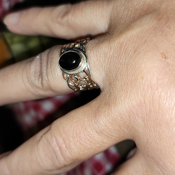 Black onyx ring - Picture 7 of 7